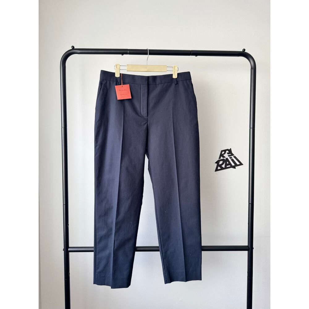 NWT Loro Piana Elton Cotton Trousers Navy